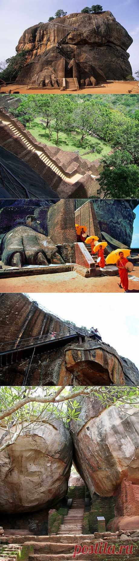 Крепость-дворец Сигирия, Шри-Ланка (27 фото)