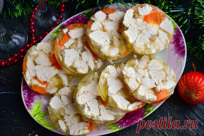 Куриный рулет в бутылке
