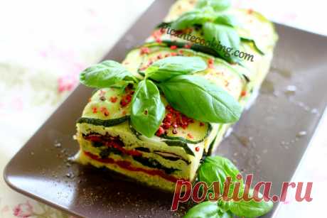 Овощной террин с куриным муссом | Picantecooking