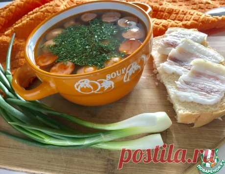 Рассольник с фасолью и сосисками – кулинарный рецепт