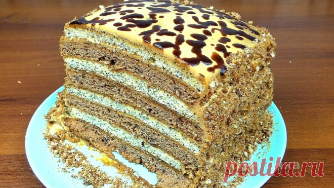 Вкусный домашний торт 