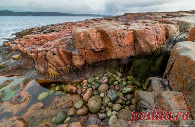 Суровые пляжи Баренцева моря