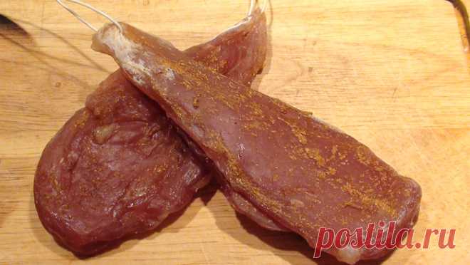 Сыровяленная куриная грудка к новогоднему столу