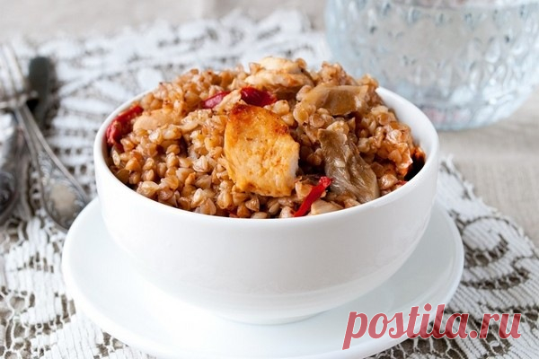 Вкусная рассыпчатая гречневая каша с мясом – пошаговый рецепт