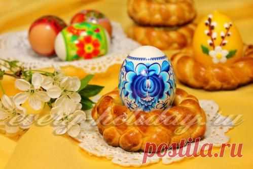 Пасхальные веночки с ванилью и корицей