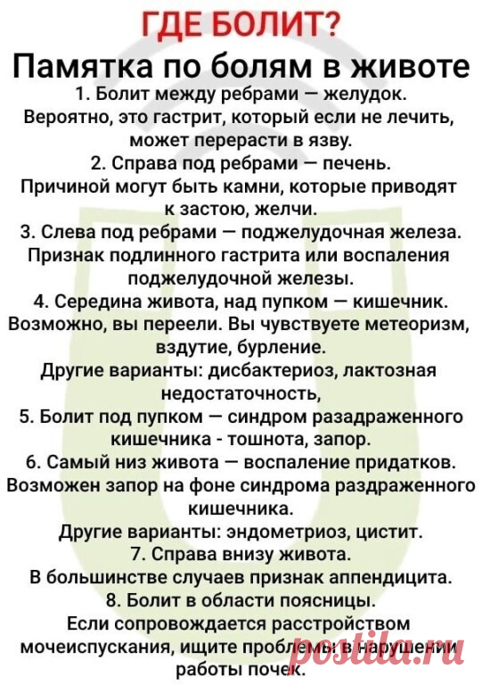 Где болит