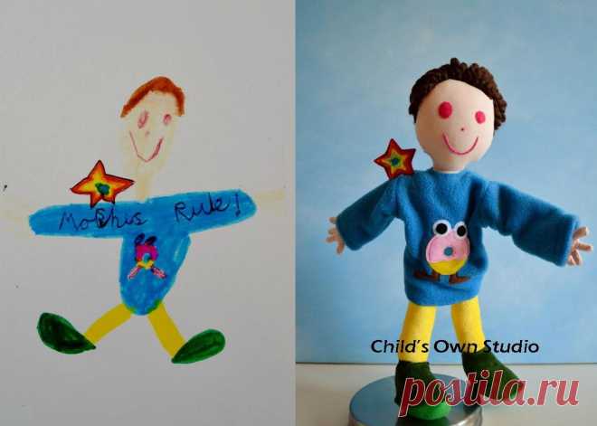 Собственной студии Детская | заказ делая мягкие игрушки с детьми