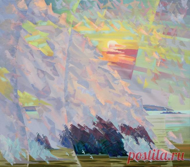 Восхождение тумана. х.м. 70х80.2012.