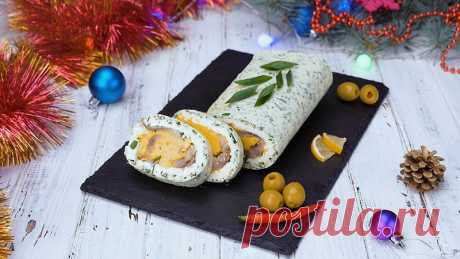 Рулеты из сельди