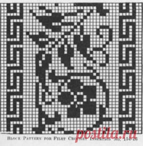 filet crochet edging - Bing Images  |  Pinterest: инструмент для поиска и хранения интересных идей