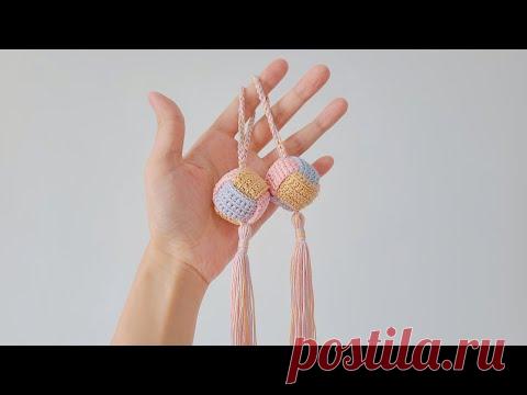 端午赠信物，钩针平安球，猴拳结交织的美好