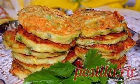 Кабачковые оладьи | Самые вкусные кулинарные рецепты