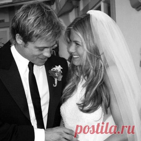 Свадьба Дженифер Энистон и Бред Питта.2000 год