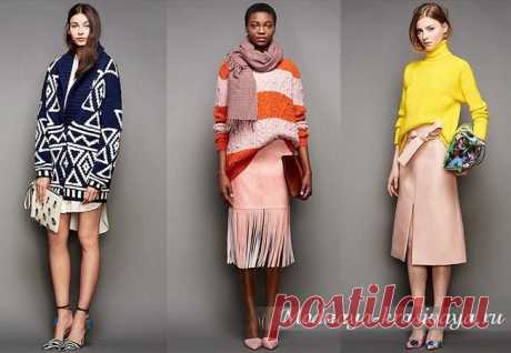 Модные свитера и кофты осень-зима 2015-2016, фото-обзор
