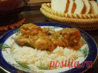 Еврейское жаркое (из курицы, но из свинины тоже очень вкусно)