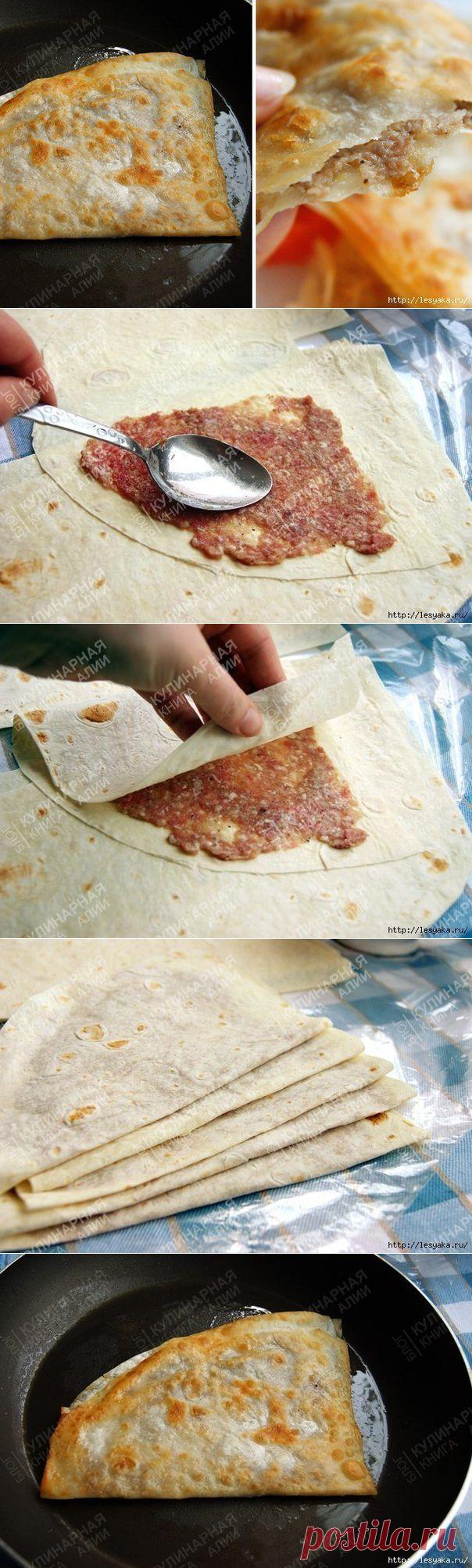 Ленивые чебуреки - быстро и вкусно! | Готовим вместе