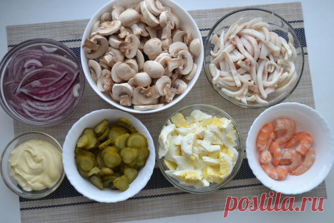 Приготовила салат с необычным сочетанием продуктов, ничуть не разочаровалась и удивила гостей. (проверено, съедают первым) | Елена/НедОсолила | Яндекс Дзен