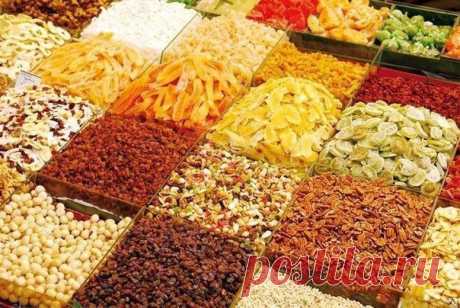 19 самых полезных сушёных продуктов / Будьте здоровы