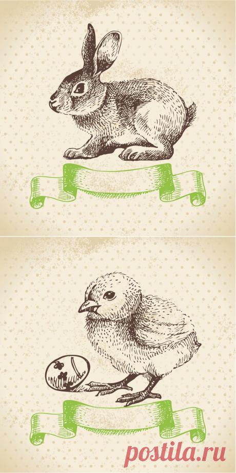 Пасхальные картинки / Мастер-класс