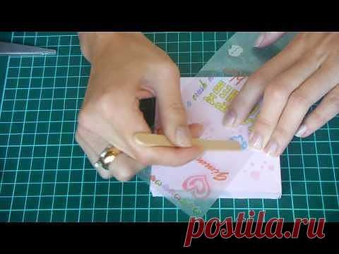 Как использовать натирки в скрапбукинге..