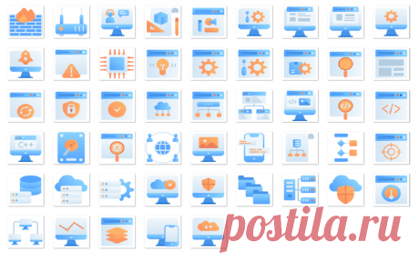Web design development icon