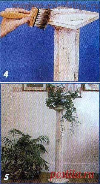 Мастера рукоделия - рукоделие для дома. Бесплатные мастер-классы, фото и видео уроки - Мастер-класс: Жардиньерки под старину