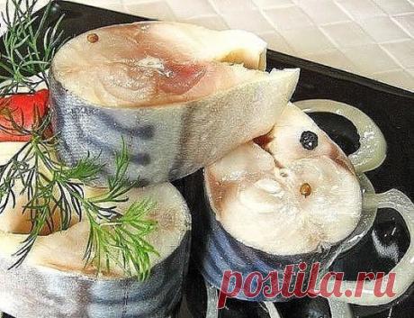 Скумбрия пряного домашнего посола