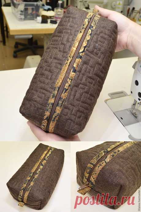 Шьем дорожную косметичку - Ярмарка Мастеров - ручная работа, handmade