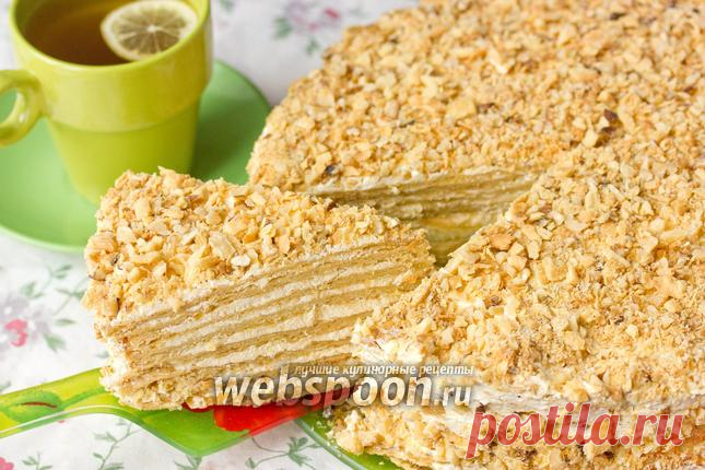 Торт «Пломбир» рецепт с фото, как приготовить на Webspoon.ru