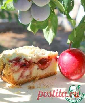 Сливовый пирог от Ника Малгиери - кулинарный рецепт