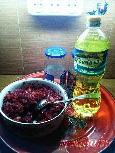 Острый салат