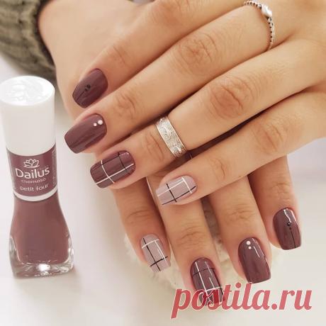 Маникюр “Кофе с молоком” - Кофе с молоком: подборка фотографий вариантов маникюра в кофейный тонах.