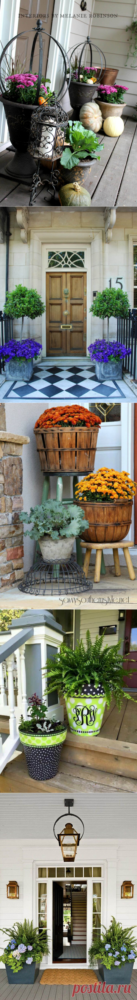 29 Best Front Door Flower Pots (Ideas and Designs) for 2018