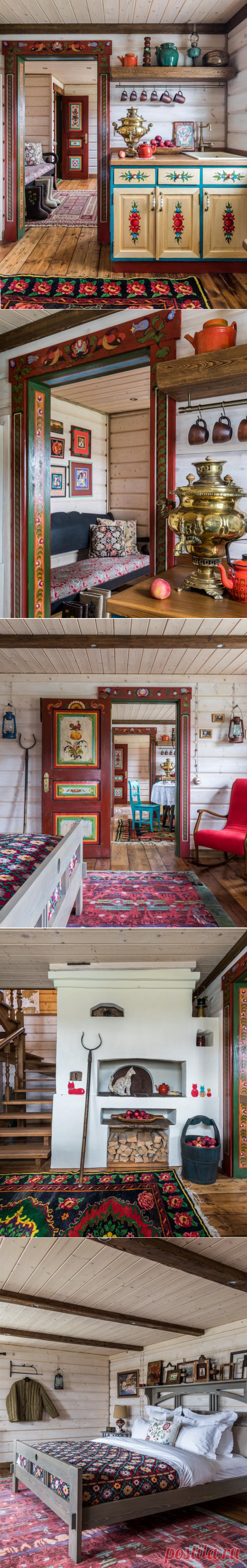 Надевайте валенки, гости дорогие! Интерьер в русском стиле | Mebel.ru | Яндекс Дзен