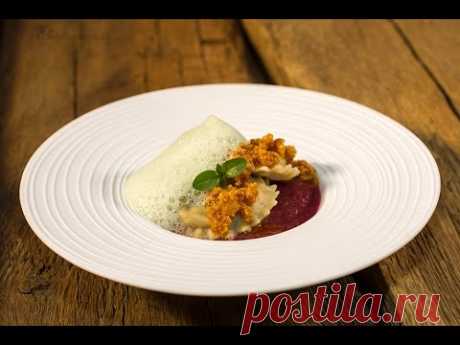 Rezept für Ravioli vom Gänse-Confit sous-vide