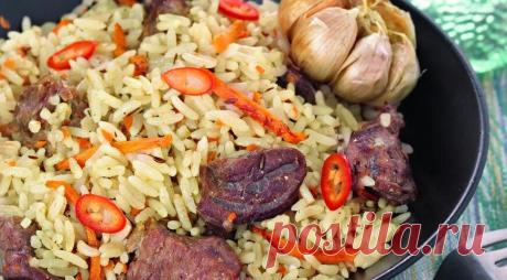 Как приготовить плов из баранины | ГАСТРОНОМ.РУ | Дзен