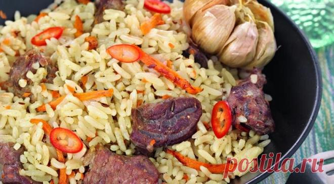Как приготовить плов из баранины | ГАСТРОНОМ.РУ | Дзен