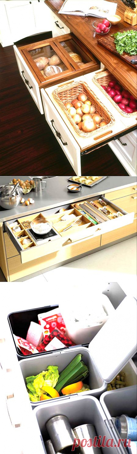 36 идей для организации кухонного ящика ~ Sweet home