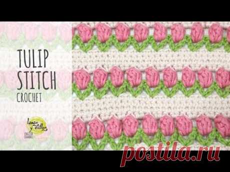 Tutorial Tulip Stitch Crochet