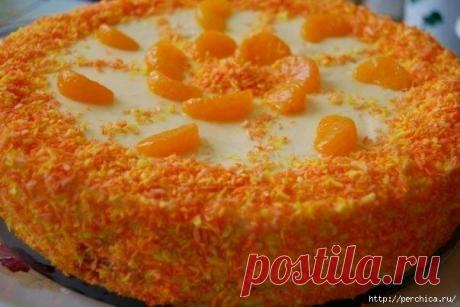 Мандариновый торт