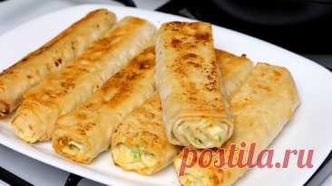 Вкусняшка из тонкого лаваша за считанные минуты! Рецепт удивил не только меня... | Вкусные Советы | Дзен