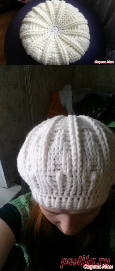 Теплый берет - В.Г.У. - Вязаные Головные Уборы - Страна Мам