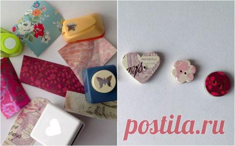 Удивительные пуговки в единственном экземпляре