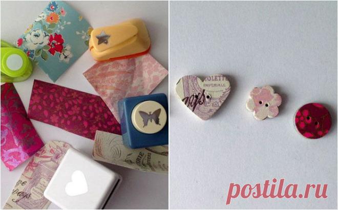 Удивительные пуговки в единственном экземпляре