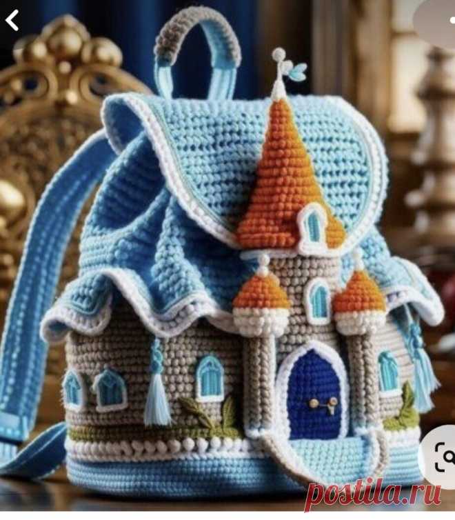 Потрясающие вязанные сумочки и рюкзаки.Идея из интернета.(Pinterest) | Вдохновение с Мариной | Дзен