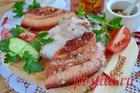 Сало в луковой шелухе - пошаговый рецепт с фото на Повар.ру