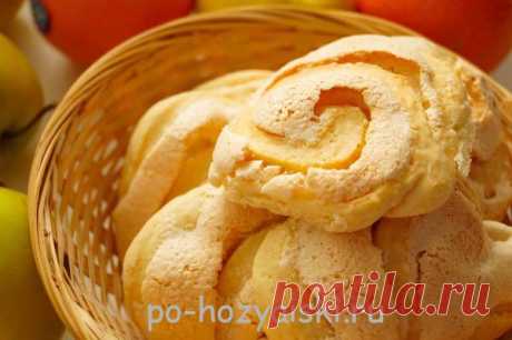 Печенье розочки с безе