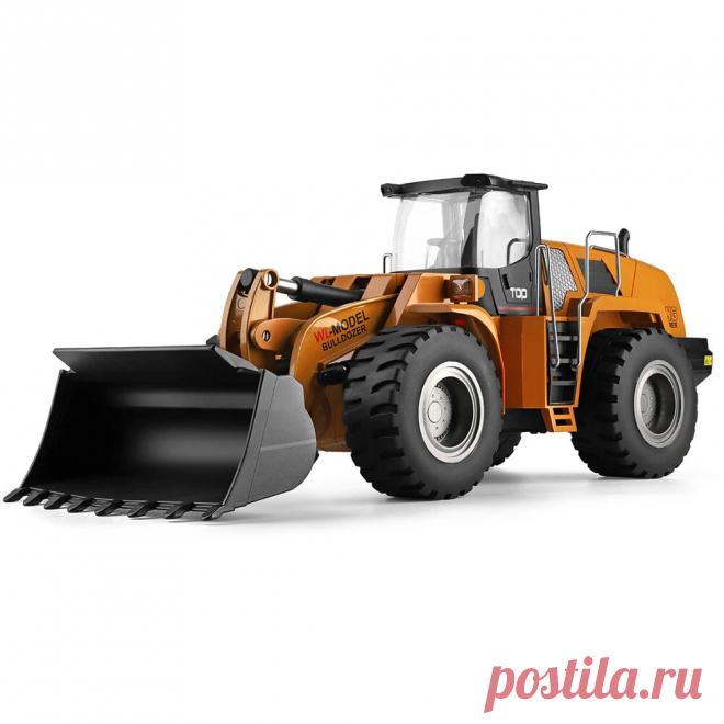 Wltoys 14800 1/14 2.4g electric remote control bulldozer rc car vehicle models engineer truck toys Sale - Banggood.com