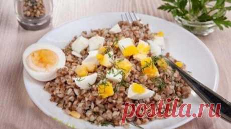 Гречневая каша с яйцом - Кулинарные рецепты