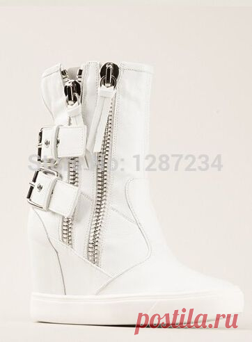 Увеличение в 2014 году новый giuseppeGZ высокие ботинки свободного покроя туфли мода туфли кроссовки 35 41 купить на AliExpress